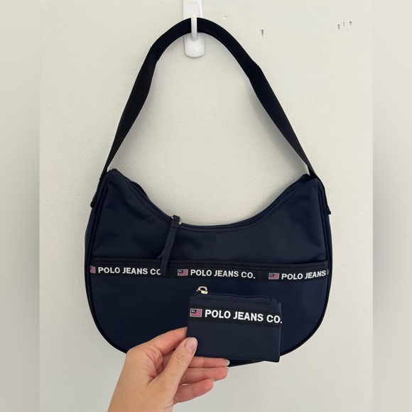 Vintage Polo Ralph Lauren Shoulder Bag and Wallet - Picture 1 of 7